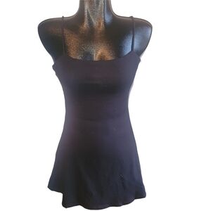 Volcom Georgia May Jagger Black Cami Style Skater Dress Size XS